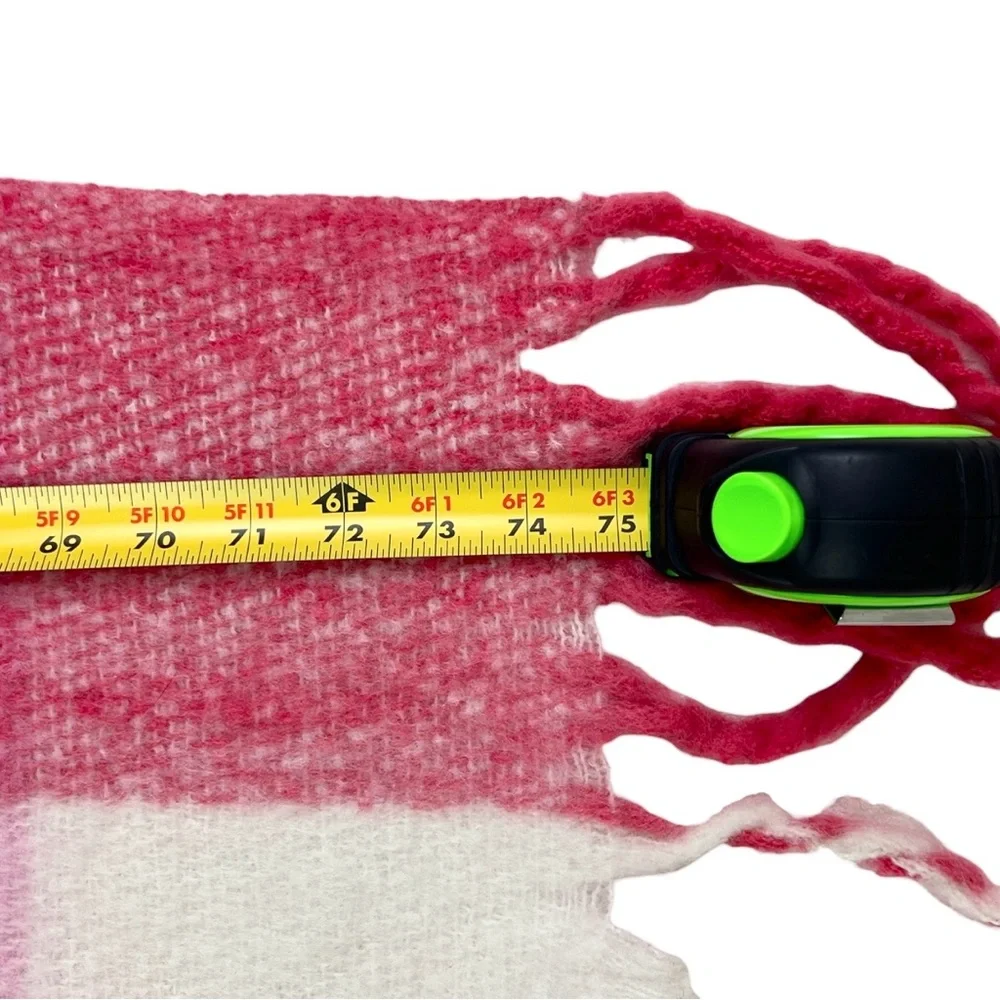 Steve Madden Plaid Scarf in Pink - NWT sz One Size